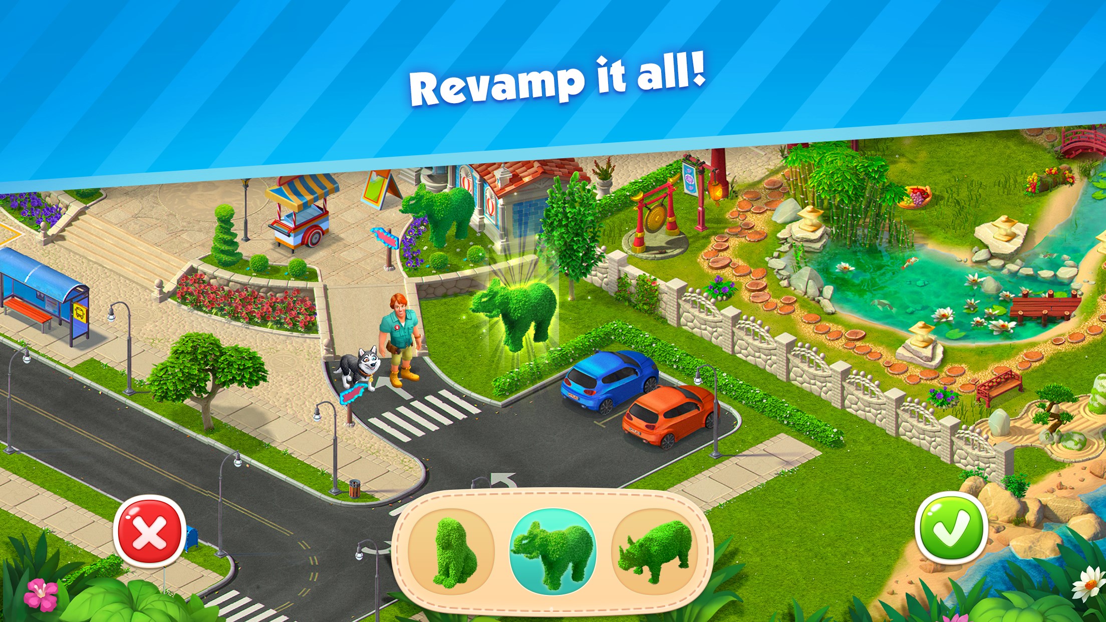 Park Town: Match 3 Game with a story