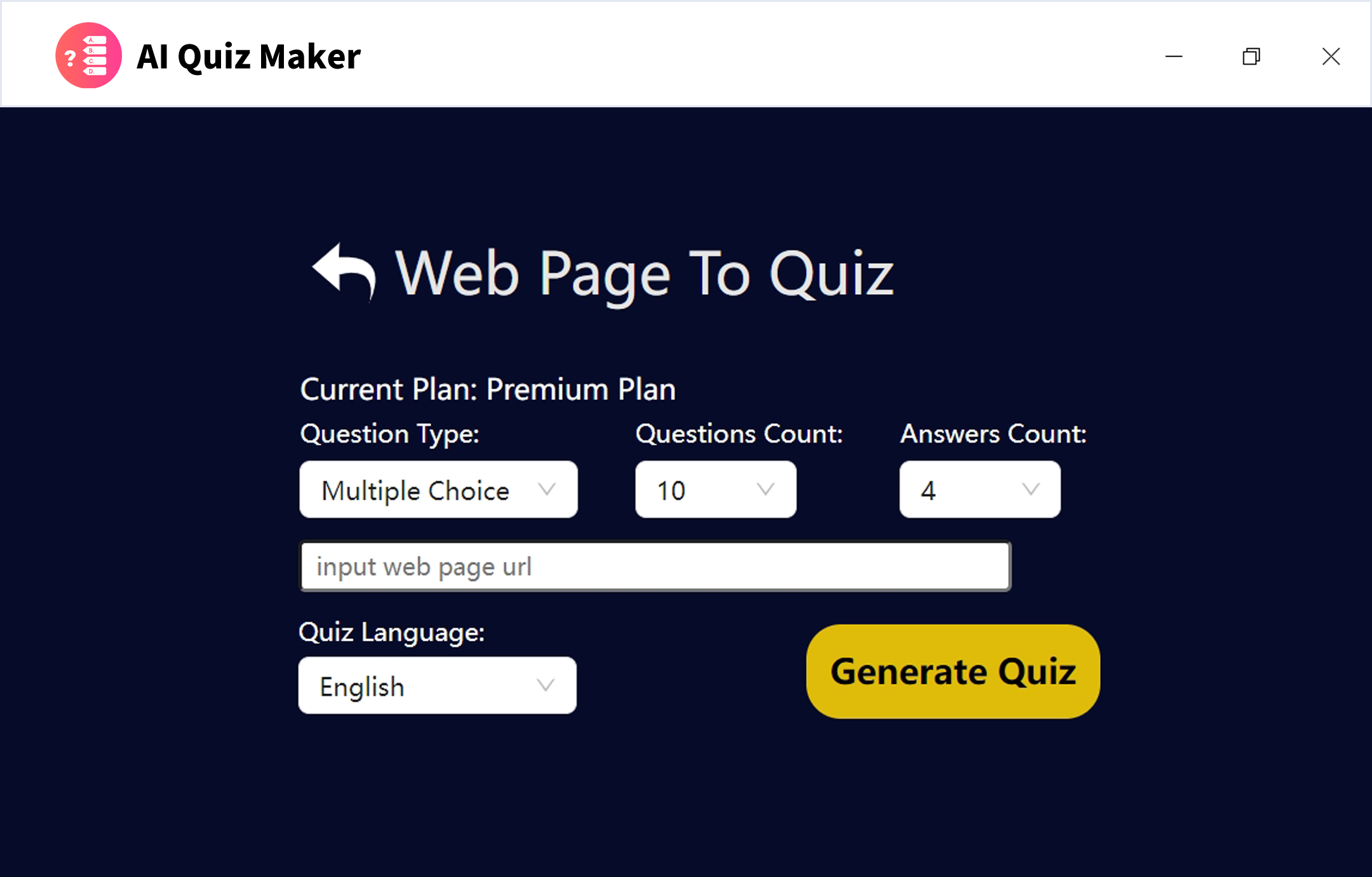 AI Quiz Maker