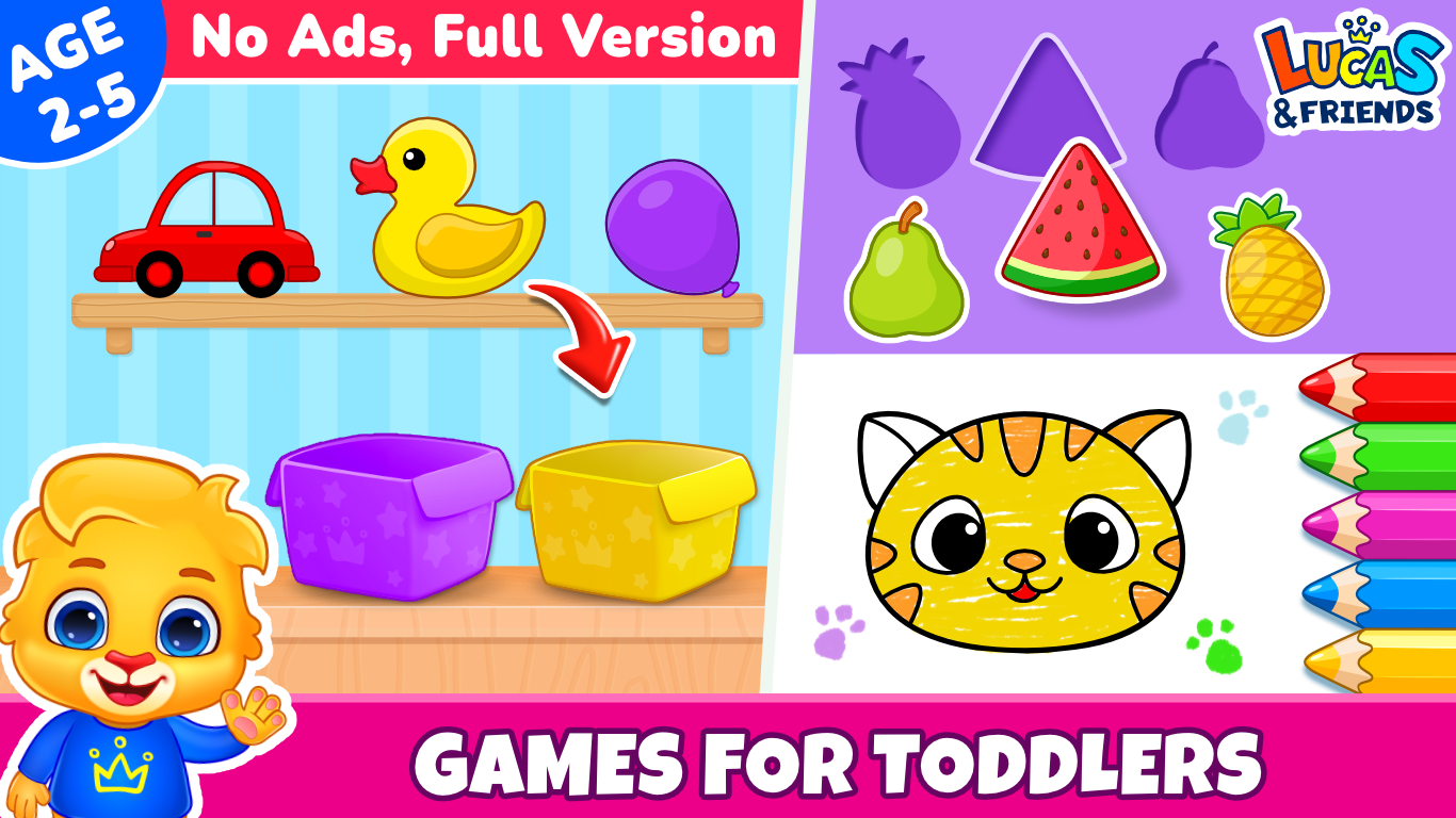 Kids Toddler & Preschool Games
