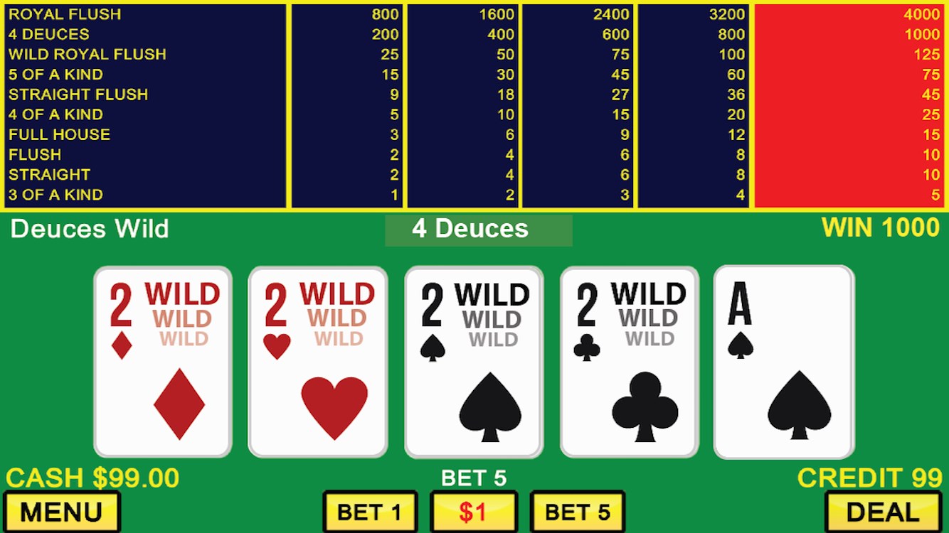 VIDEO POKER CLASSIC GAMES