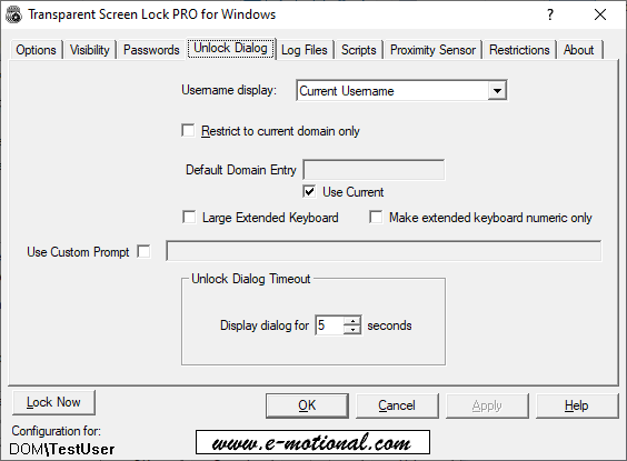 Transparent Screen Lock PRO