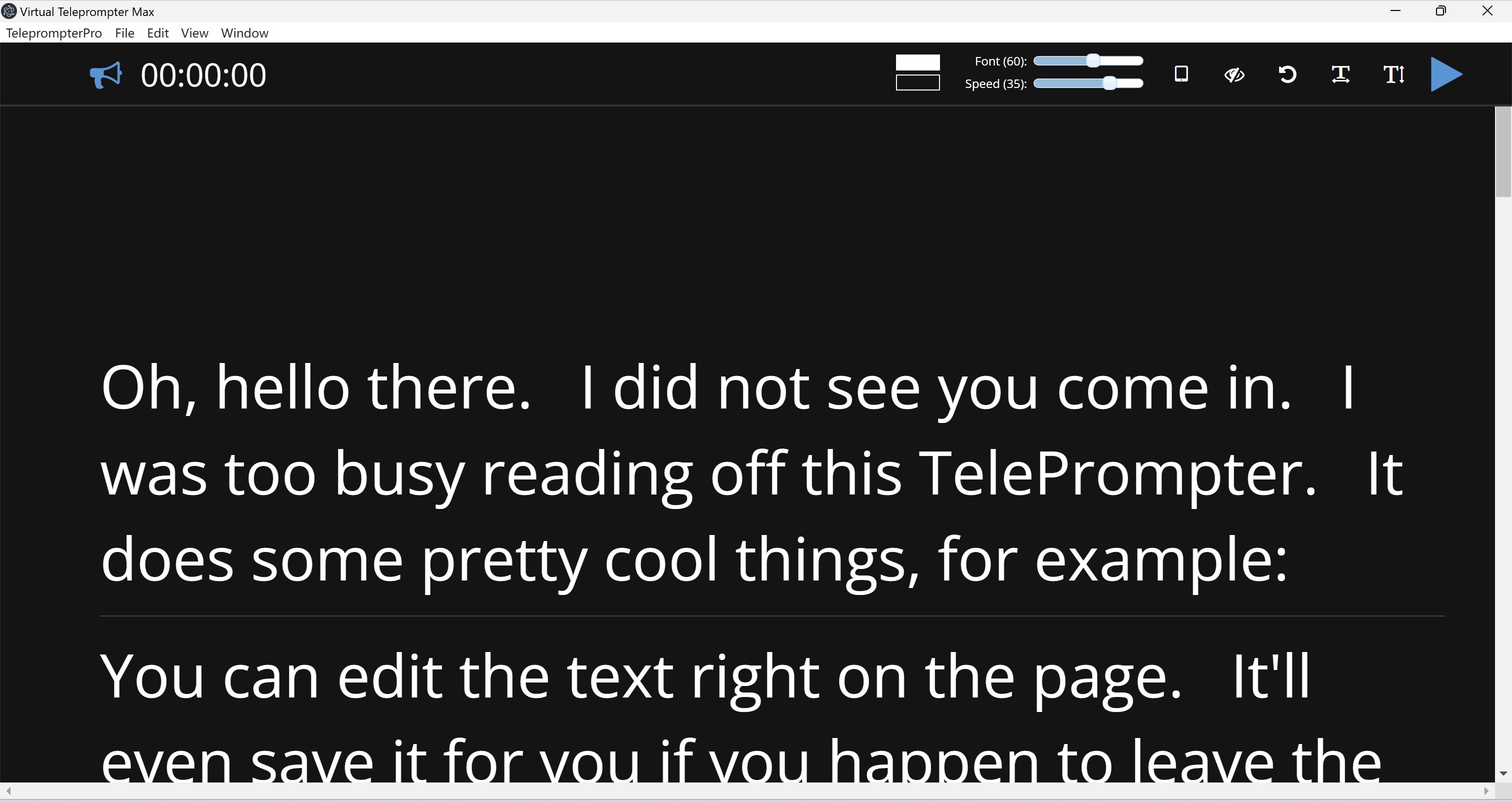 Teleprompter Pro`