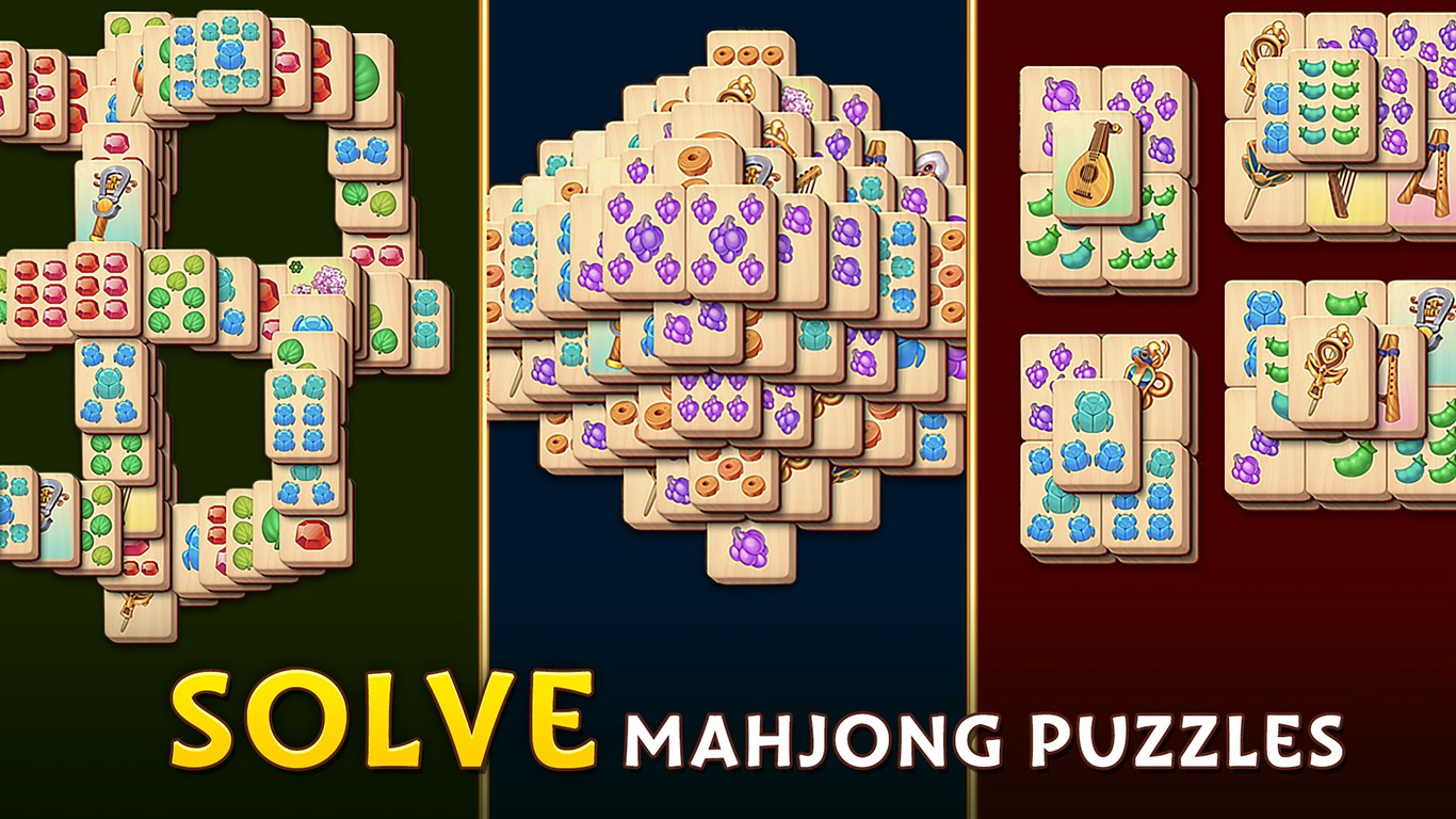 Pyramid of Mahjong: tile matching puzzle