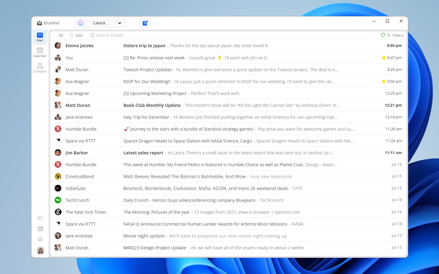 Blue Mail - Email & Calendar