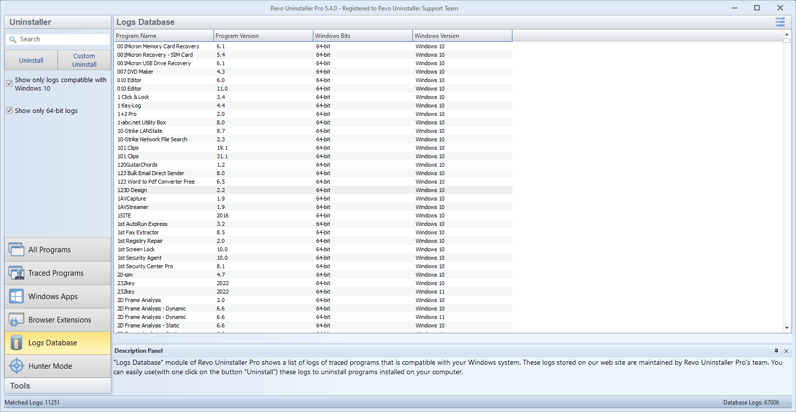 Revo Uninstaller Pro
