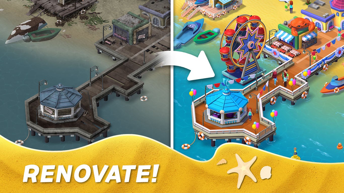 Match Town Makeover: Match-3