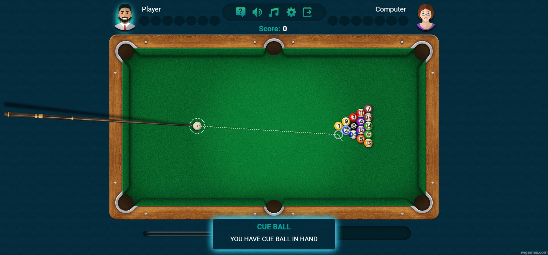 8 Ball Billiards - Super Challenge