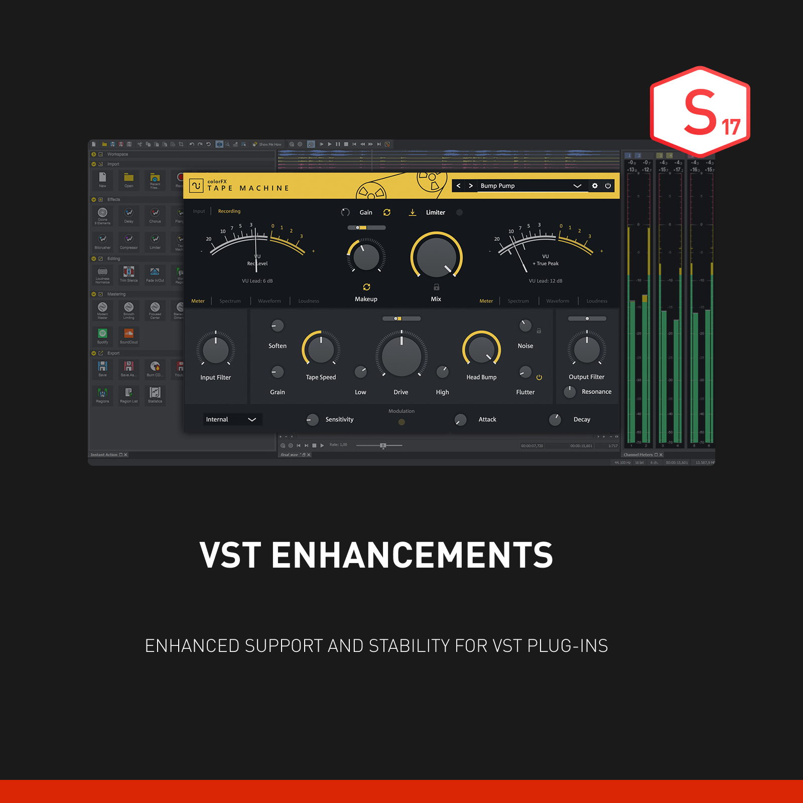 SOUND FORGE Audio Studio 17 Microsoft Store Edition