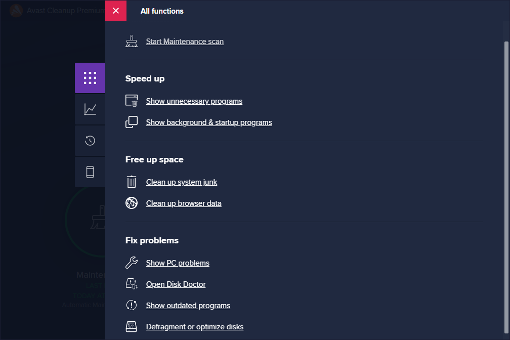 Avast Cleanup Premium