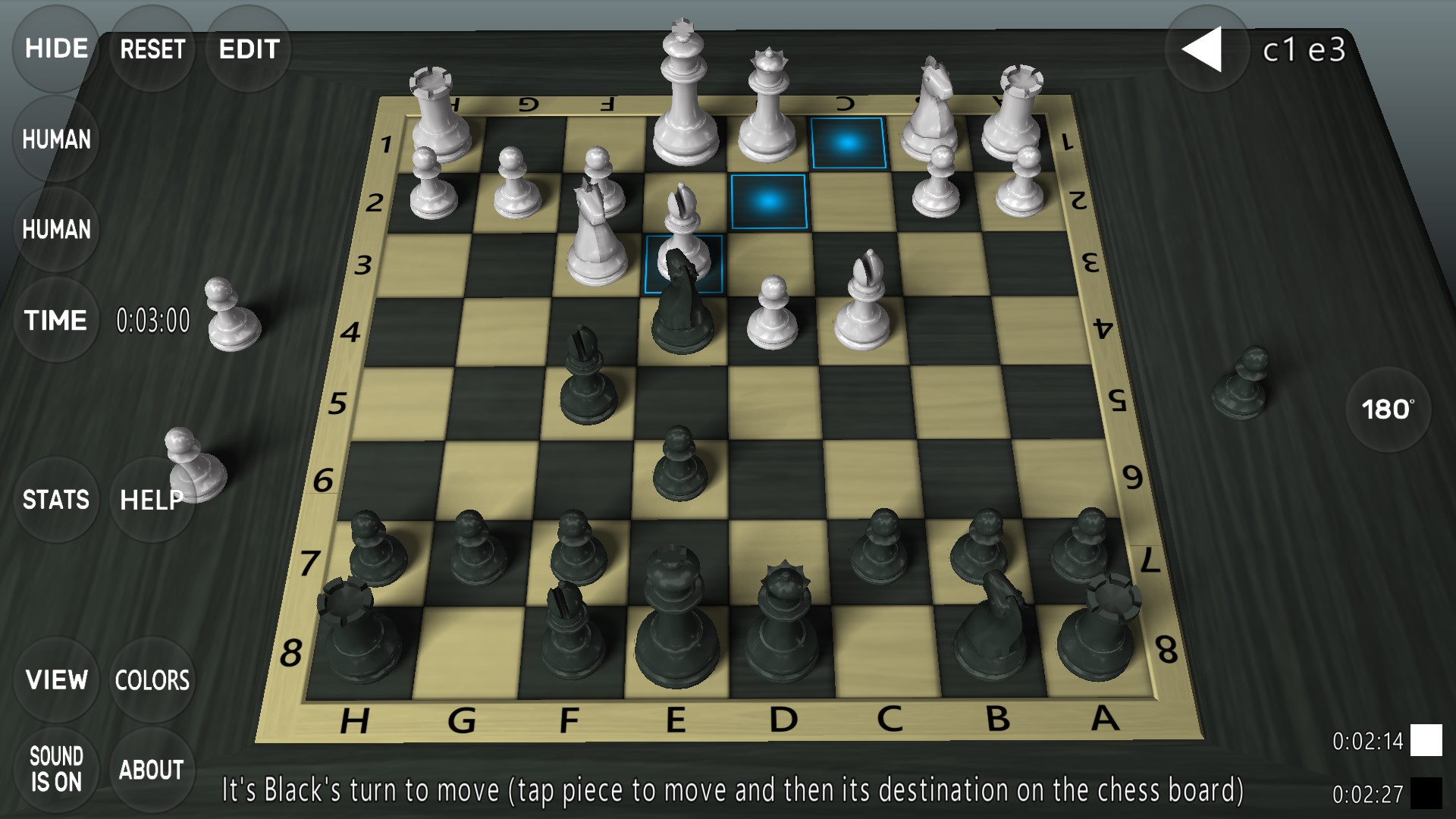 3D Chess Game