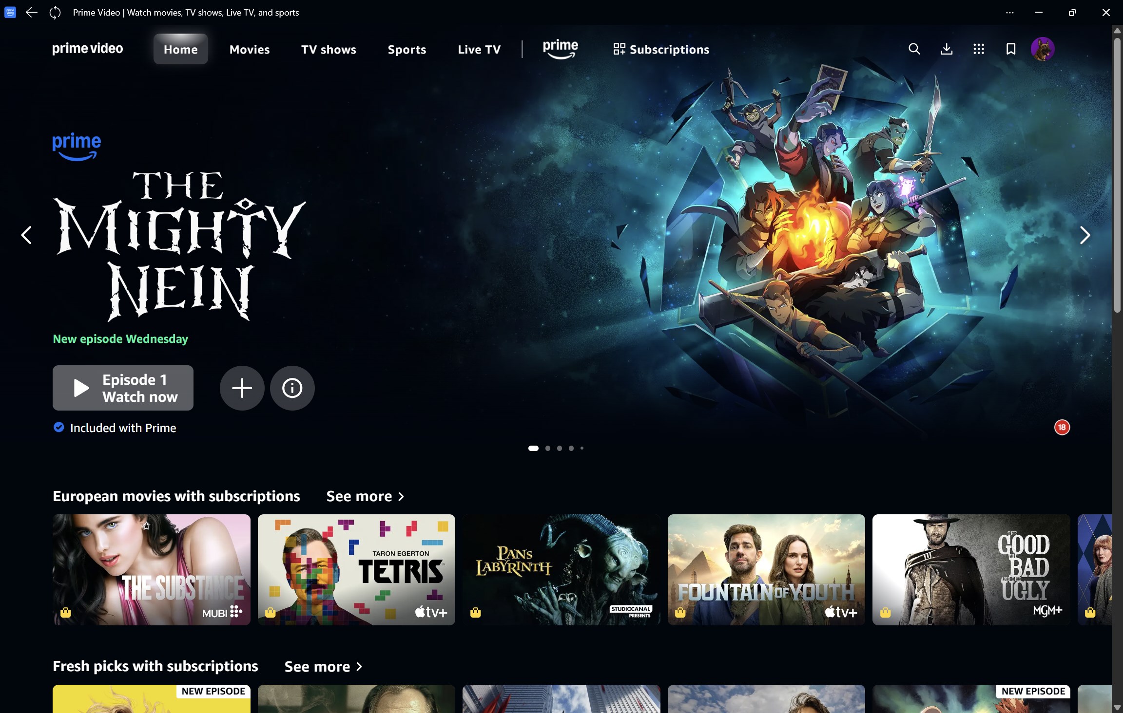 Prime Video for Windows