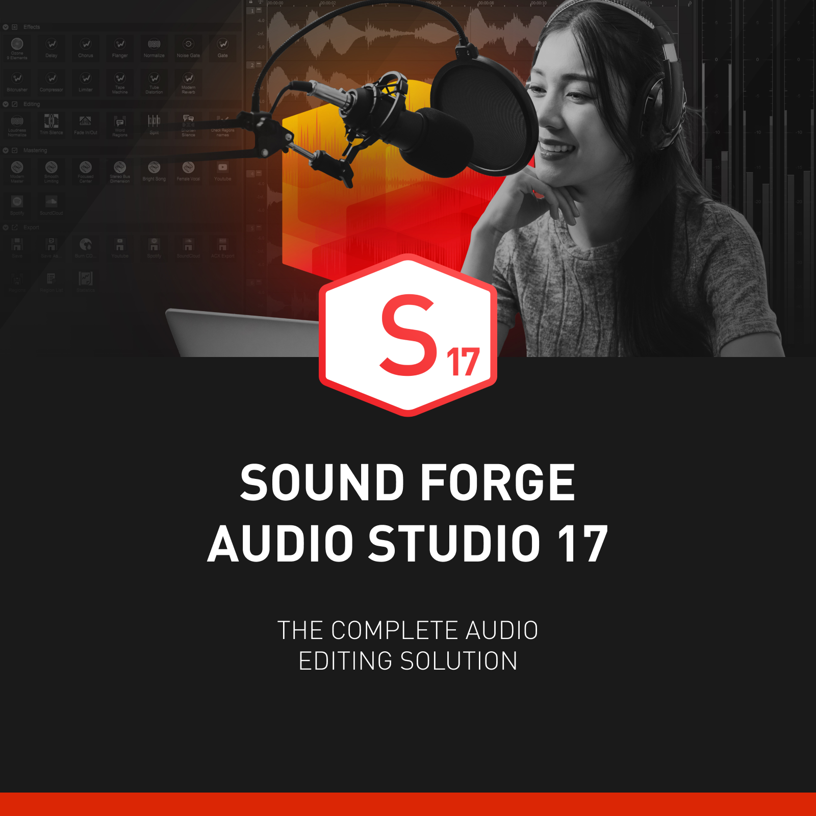 SOUND FORGE Audio Studio 17 Microsoft Store Edition