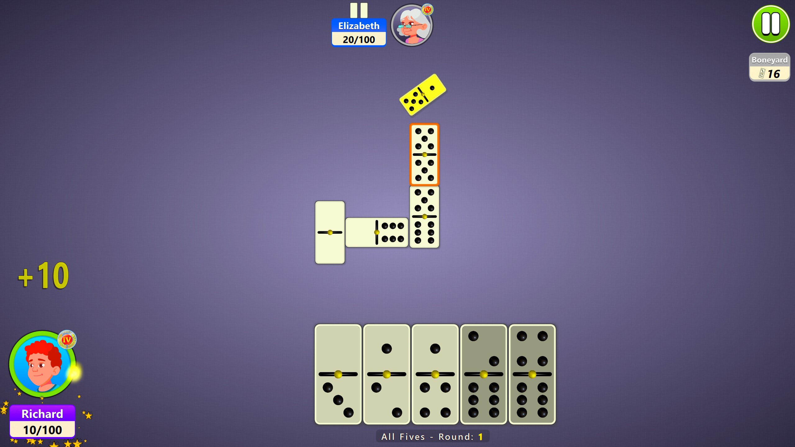 Dominoes Board Game