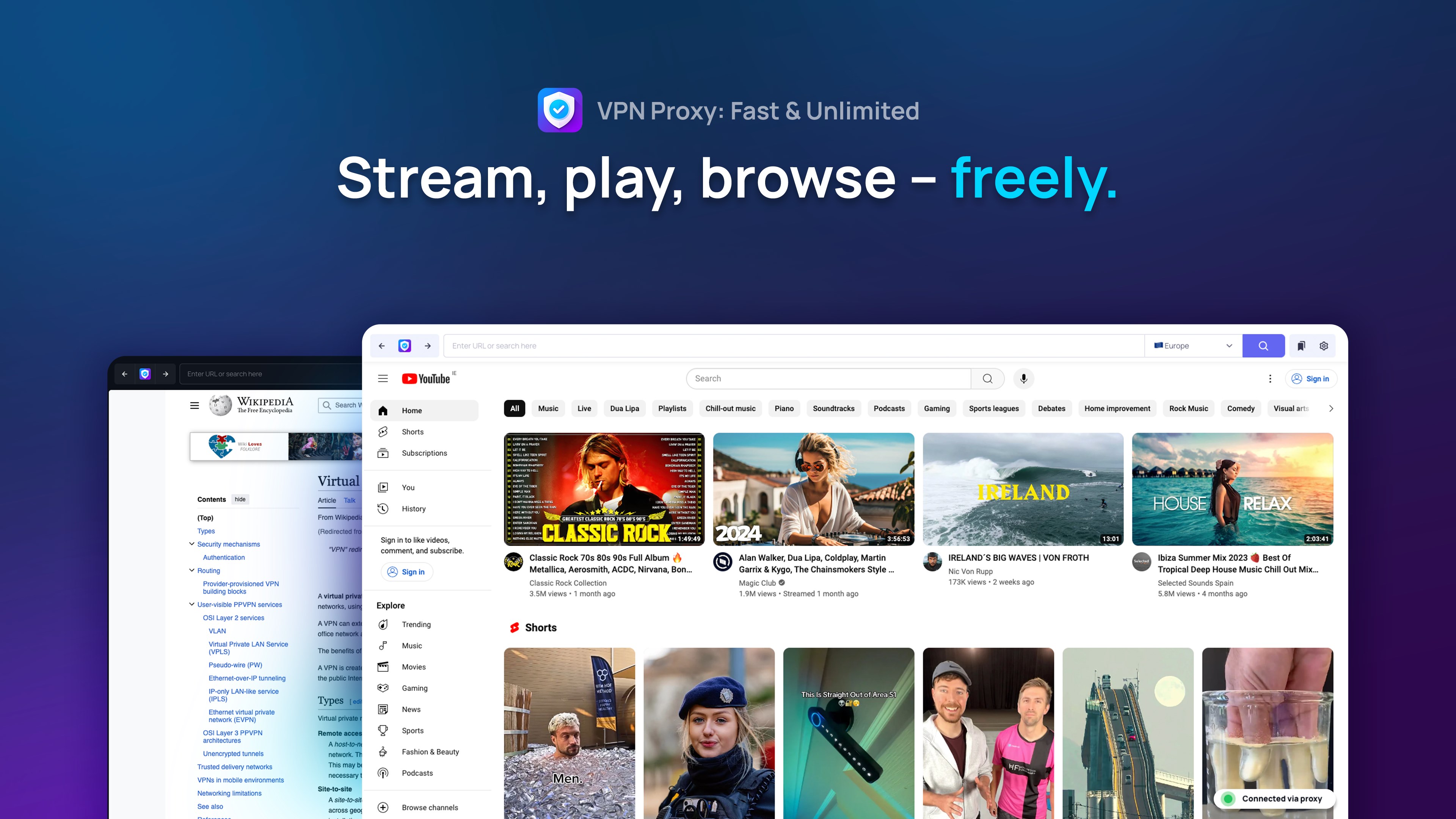 VPN Proxy: Fast & Unlimited