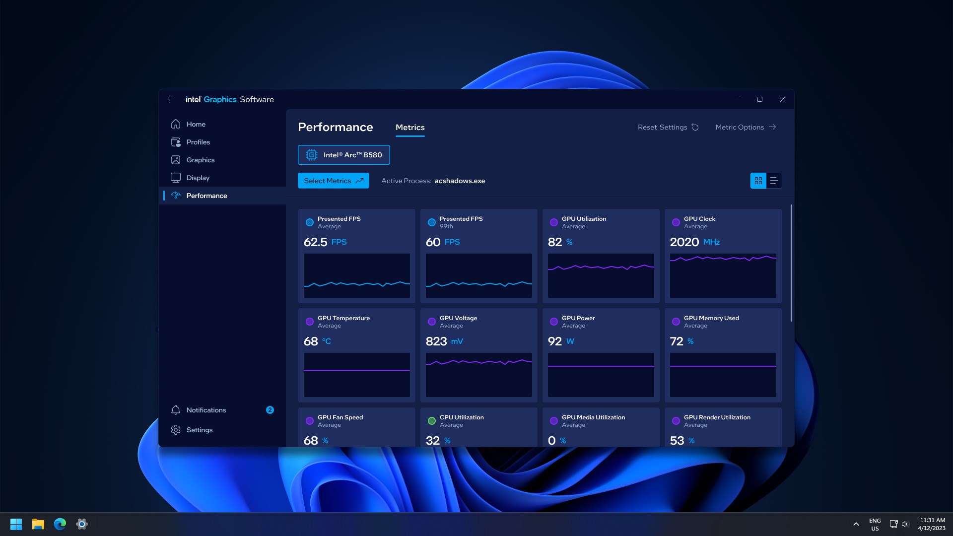 Intel® Graphics Software