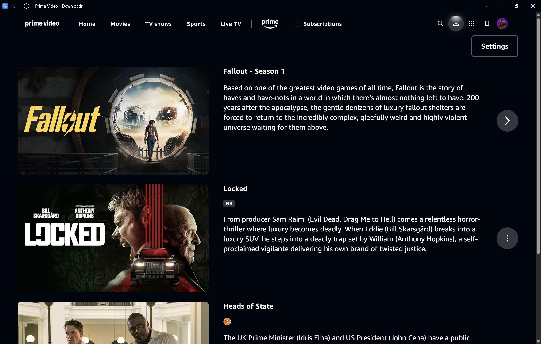 Prime Video for Windows