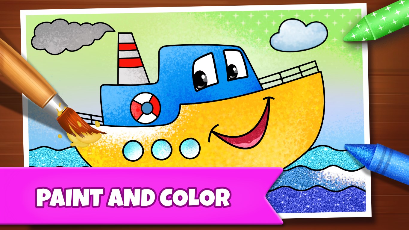 Drawing Games: Draw & Color For Kids
