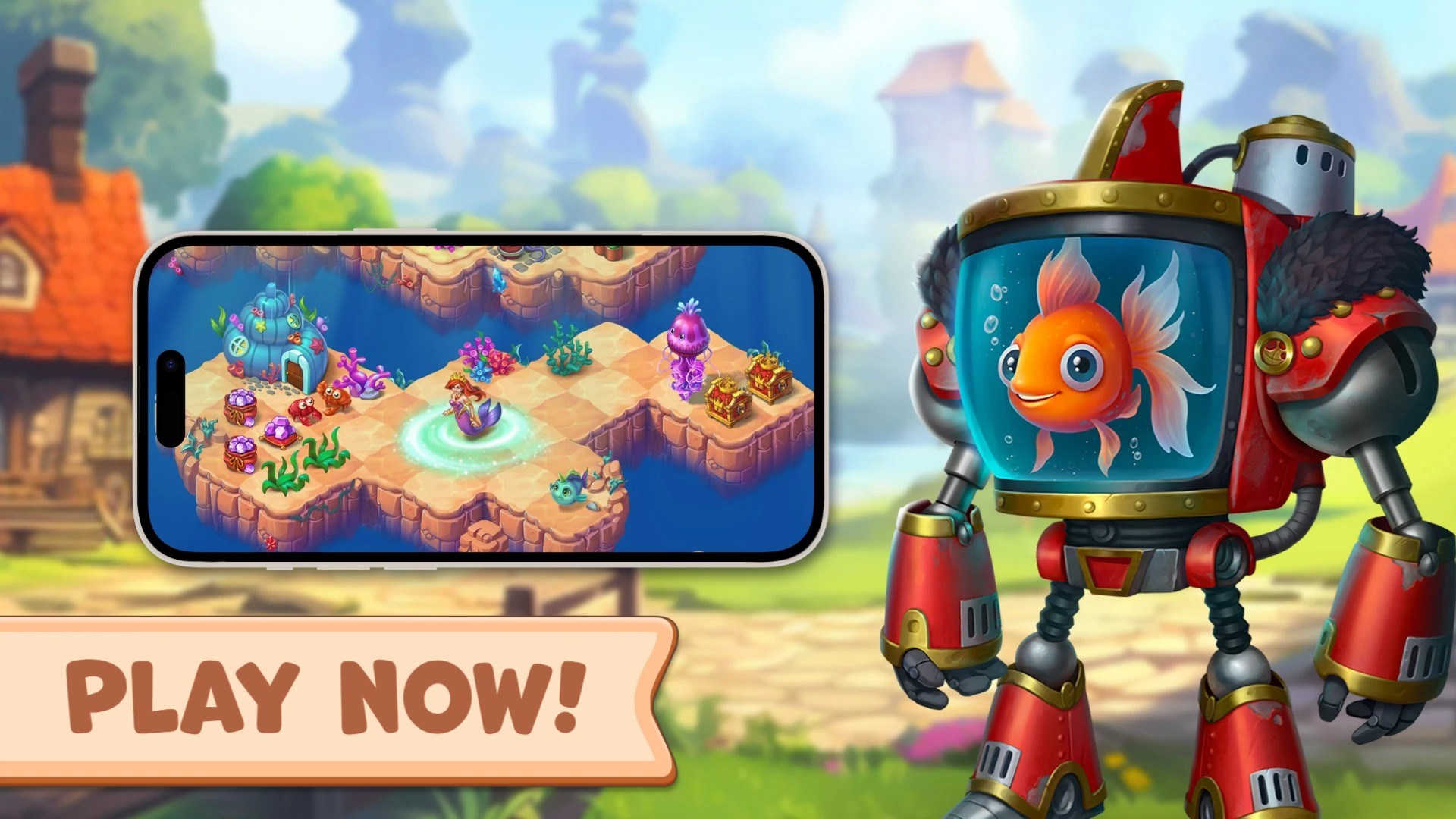 Mergest Kingdom: Merge Puzzle