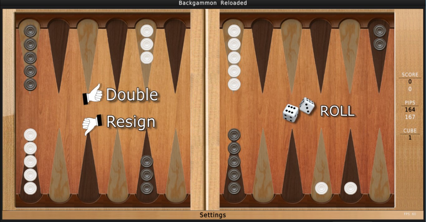 Backgammon Reloaded