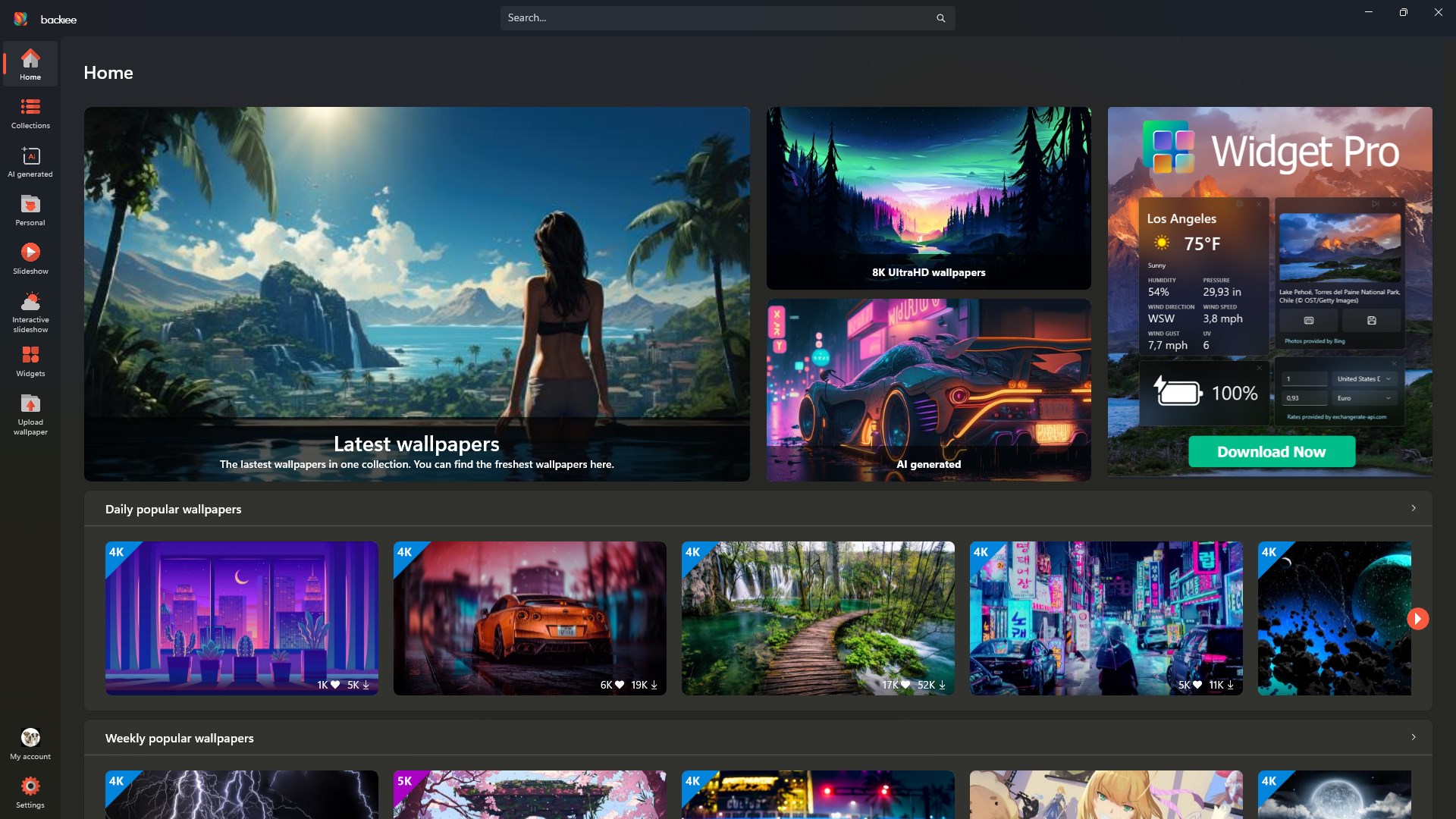 backiee - Wallpaper Studio 10