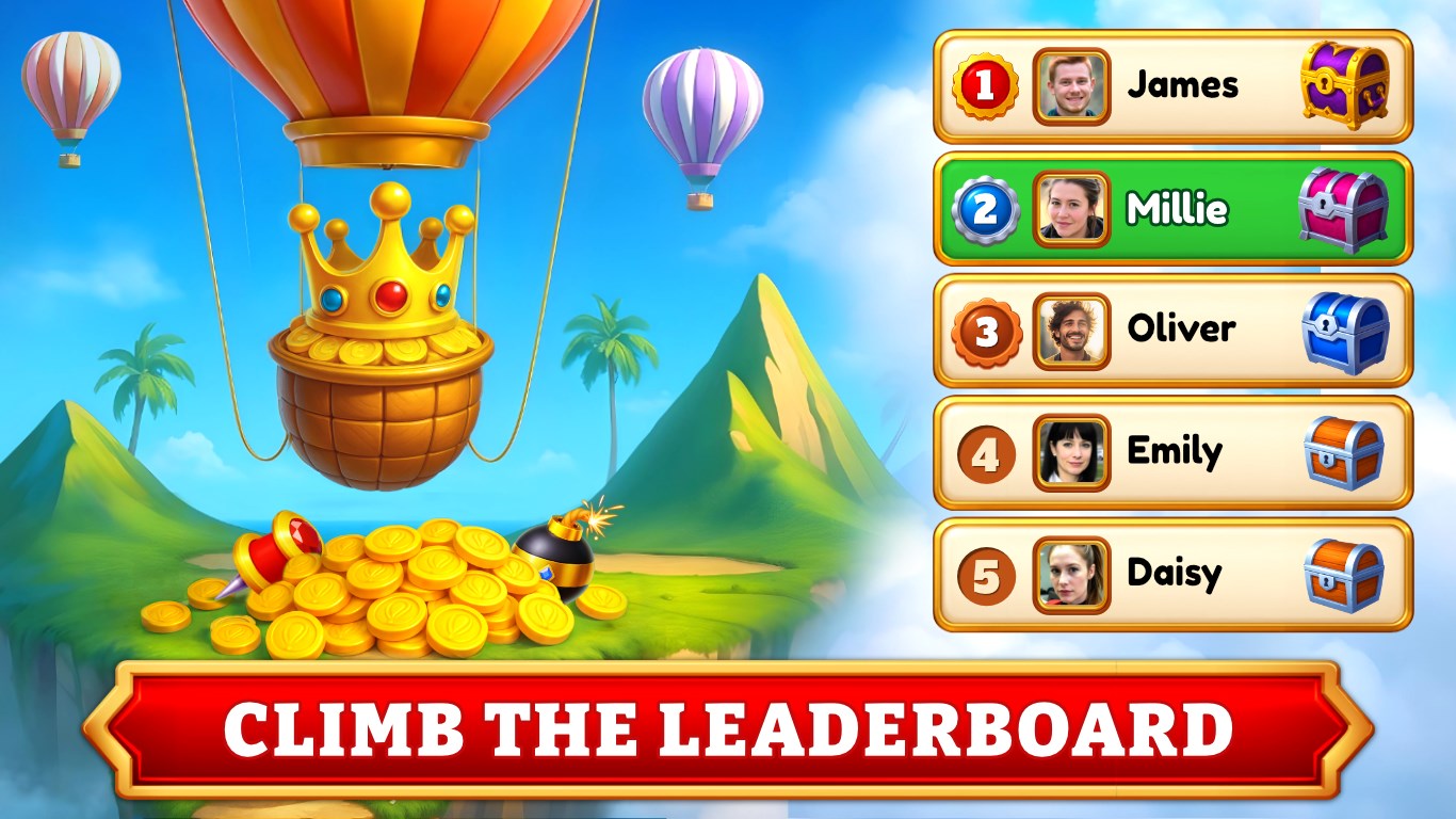 Balloon Paradise - Match 3 Puzzle Game