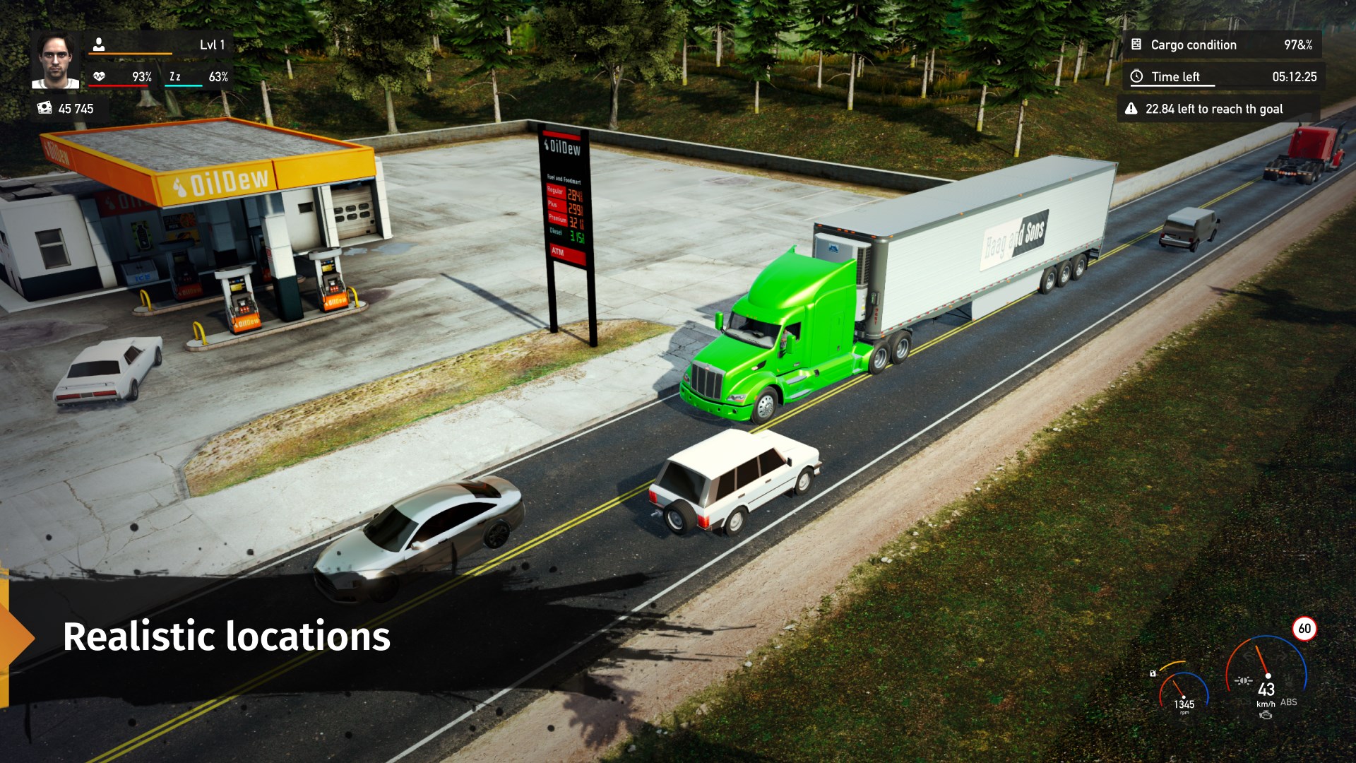 Truck Simulator - Car Parking & Driving