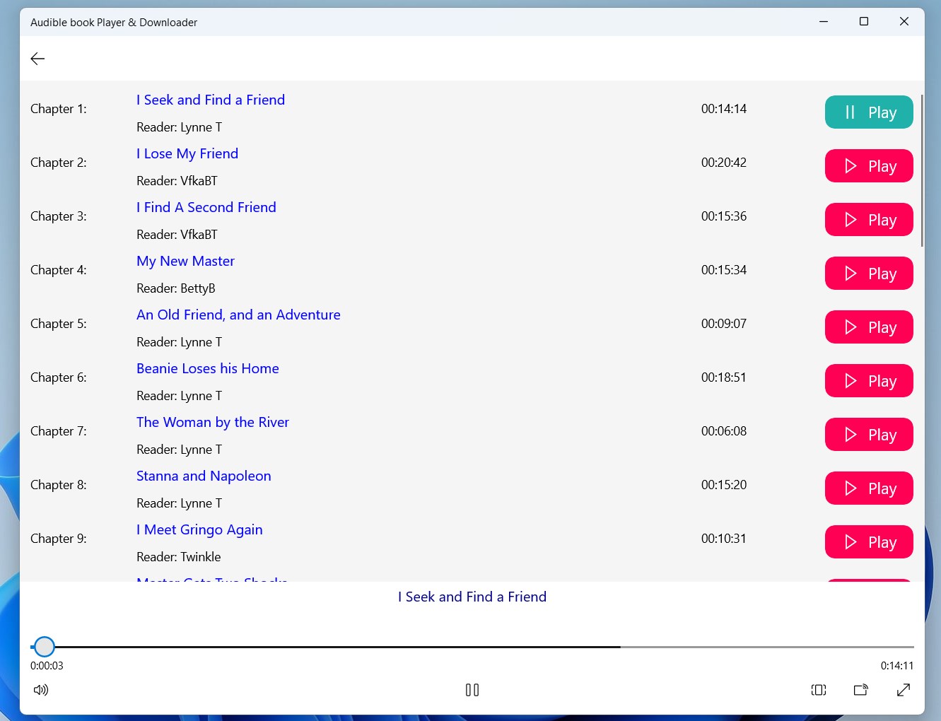 Audible book Player & Downloader