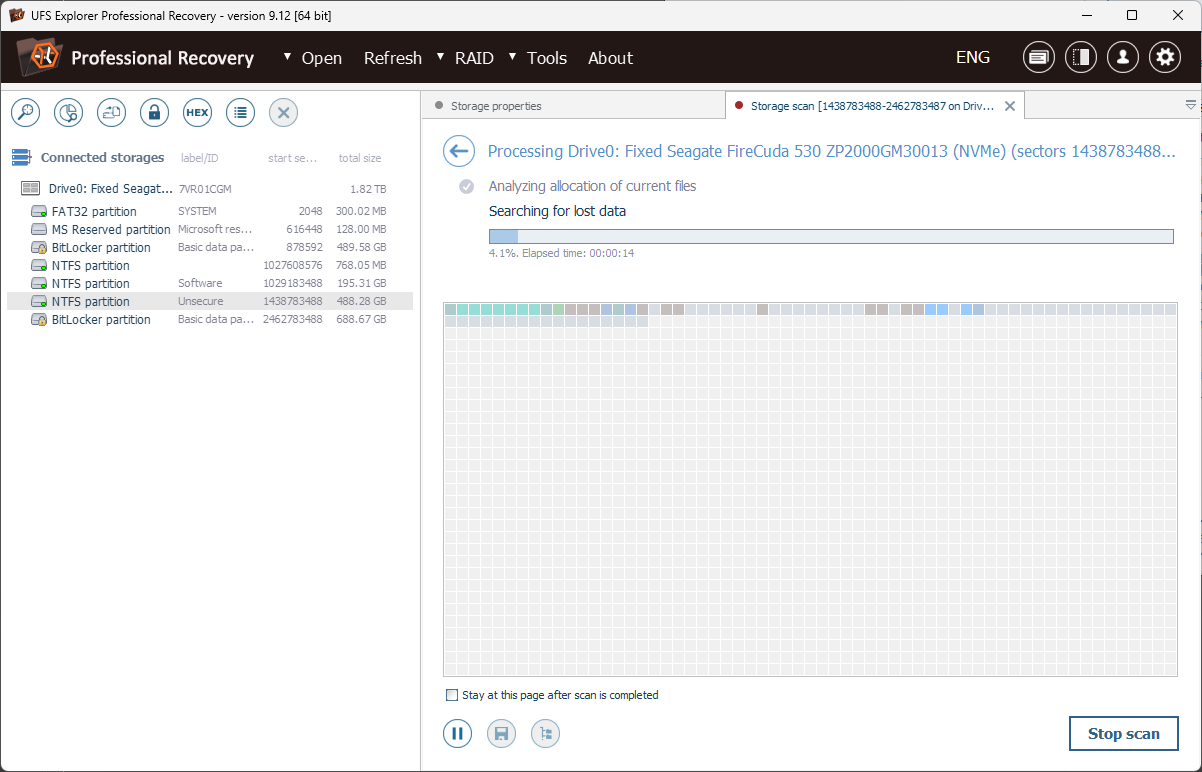 UFS Explorer Professional Recovery