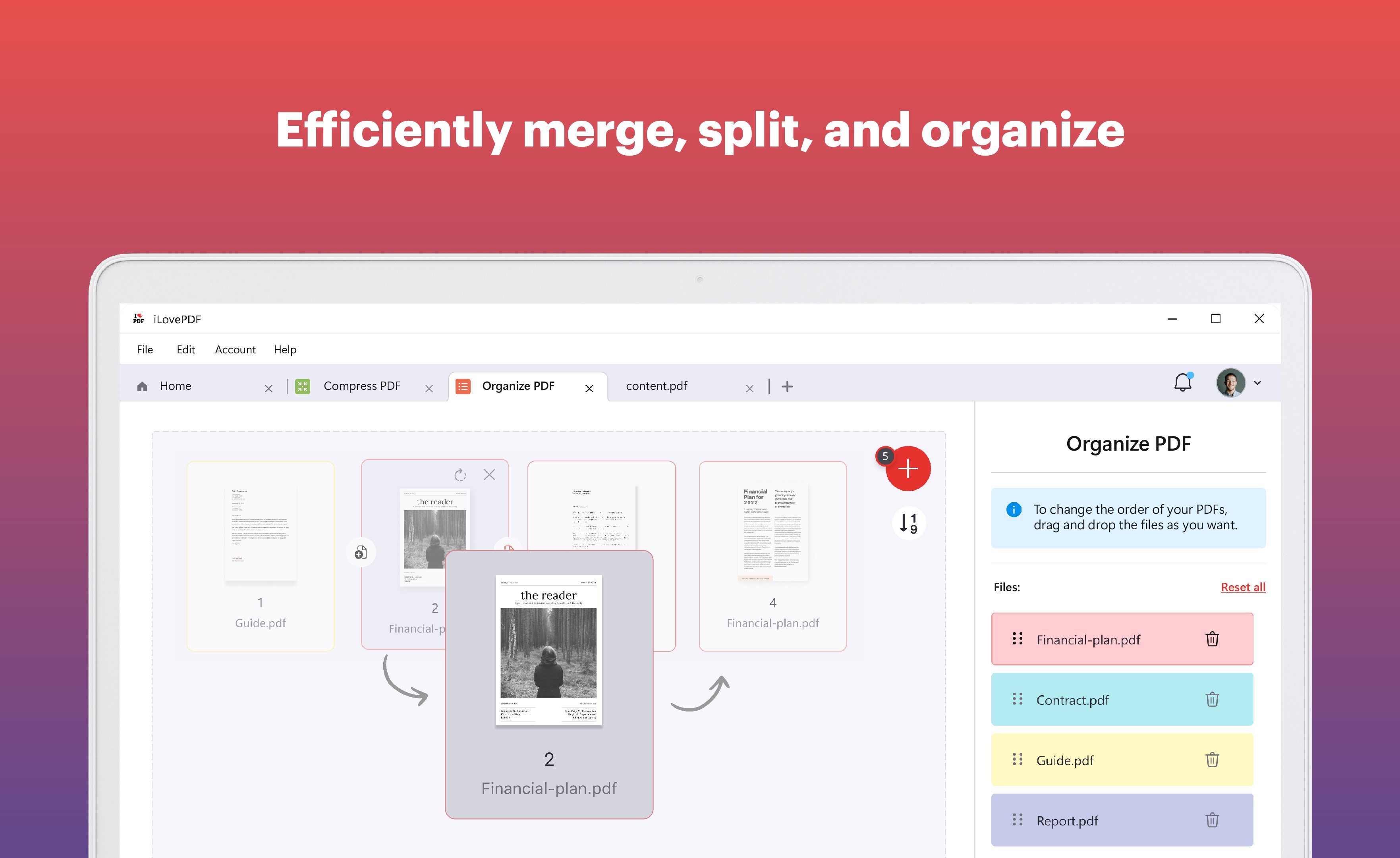 iLovePDF: PDF Reader and Editor