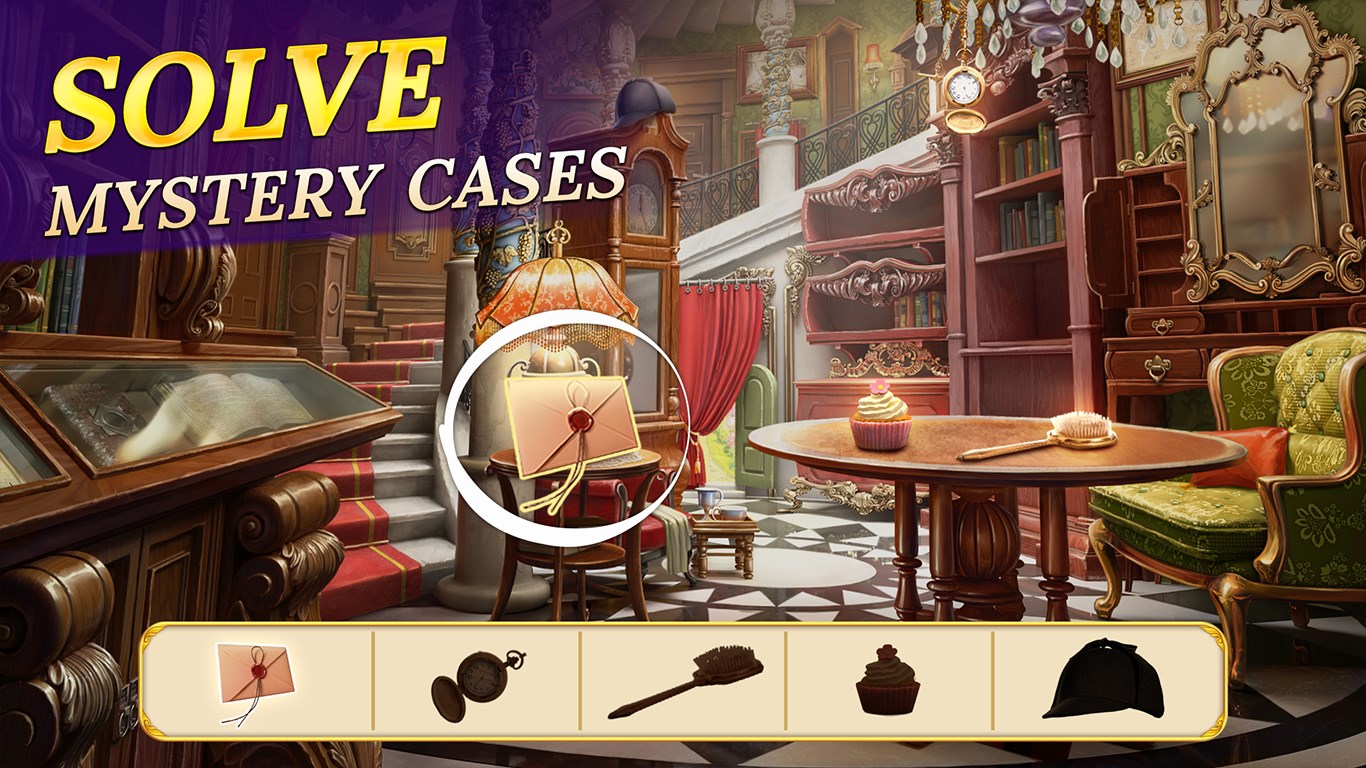 Sherlock: Detective Hidden Object & Match 3 Game