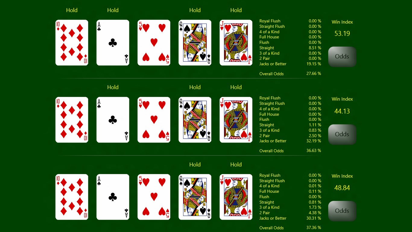 Draw Poker Free