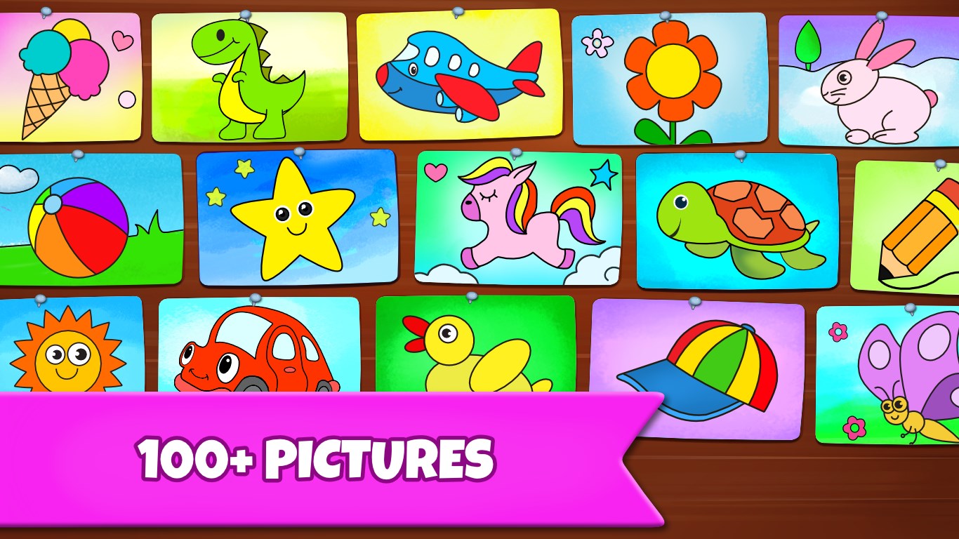 Drawing Games: Draw & Color For Kids