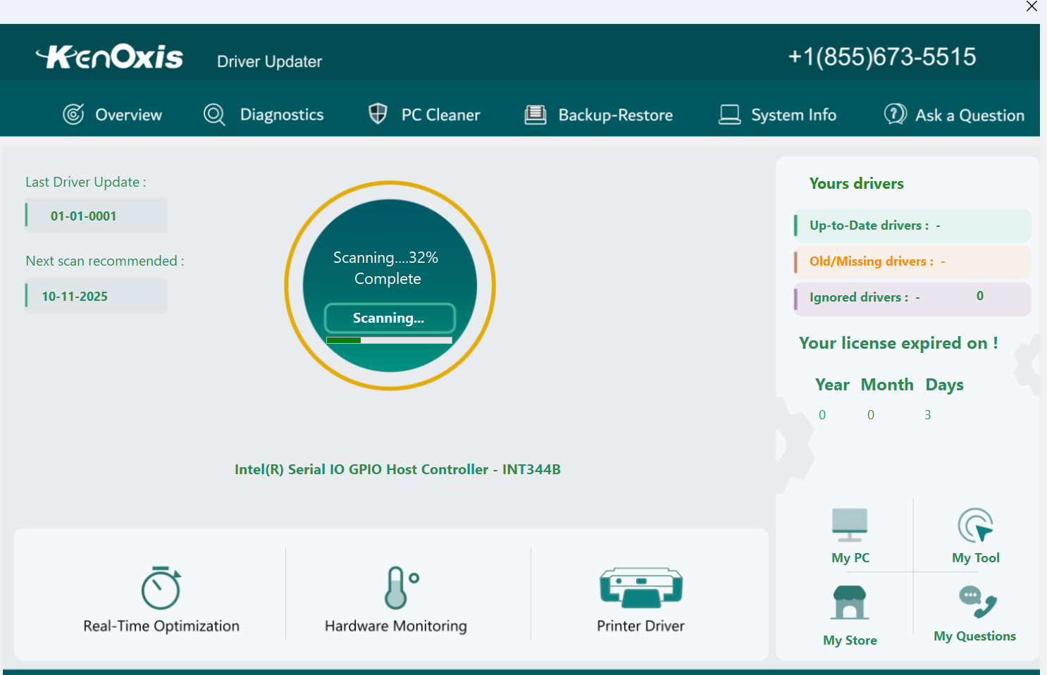 kenoxis driver updater