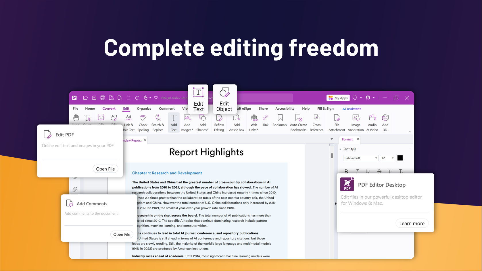 Foxit PDF Editor