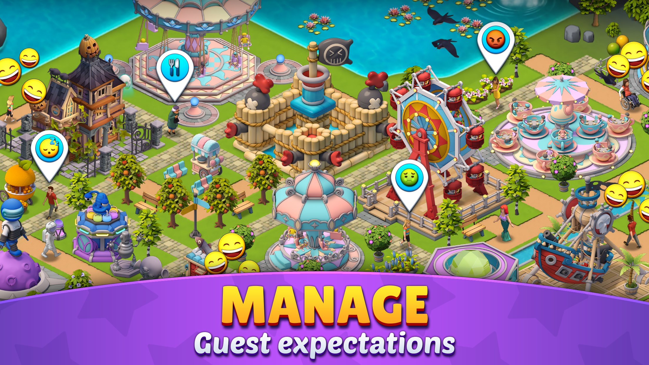 Roller Coaster Life: Theme Park