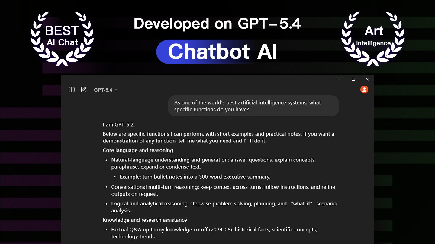 Open Chatbot - Chat with AI