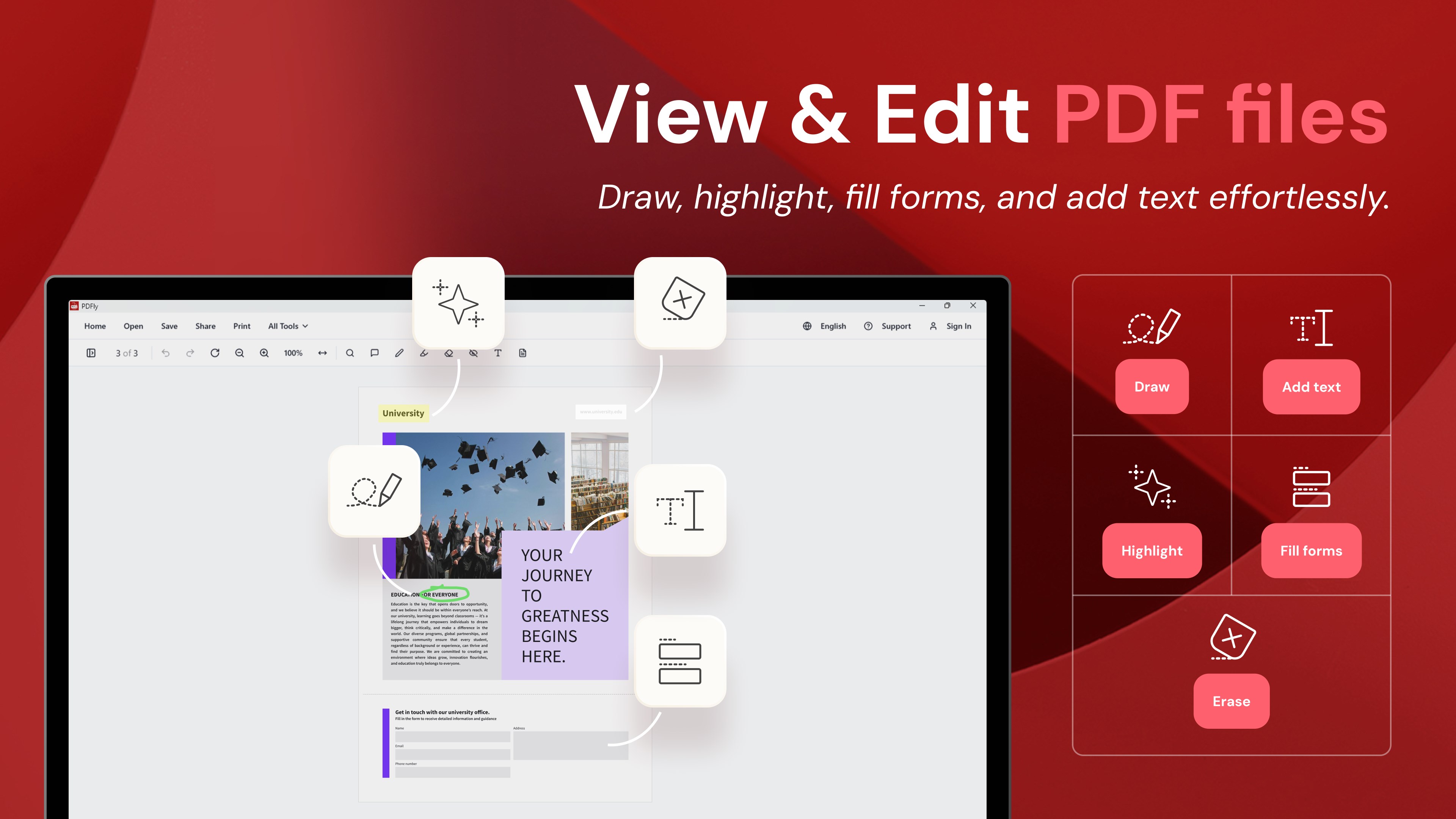 PDF Reader, Editor & Converter – PDFly