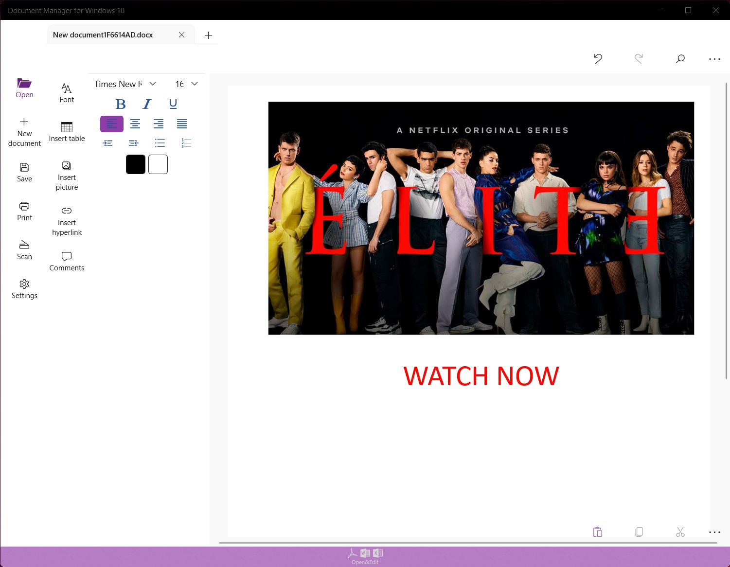 Document Manager for Windows 10