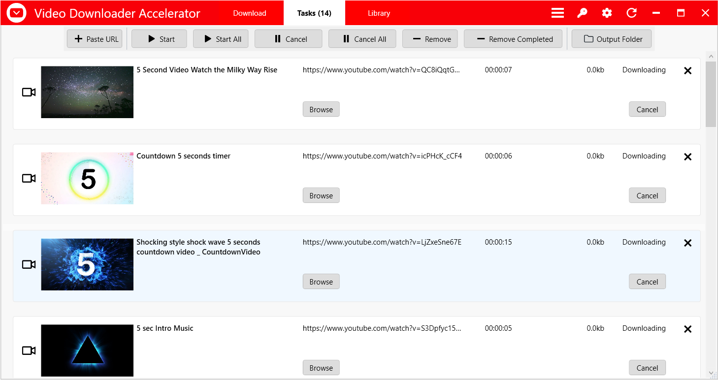 Video Downloader Accelerator