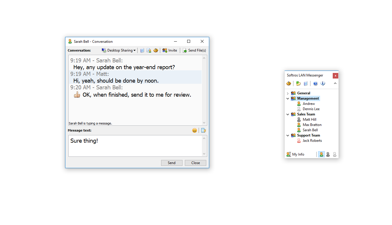 Softros LAN Messenger