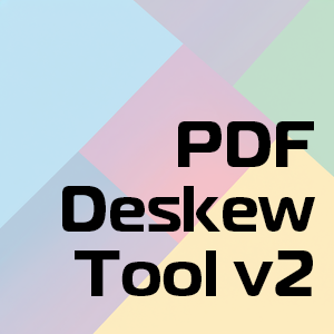PDF Deskew Tool v2